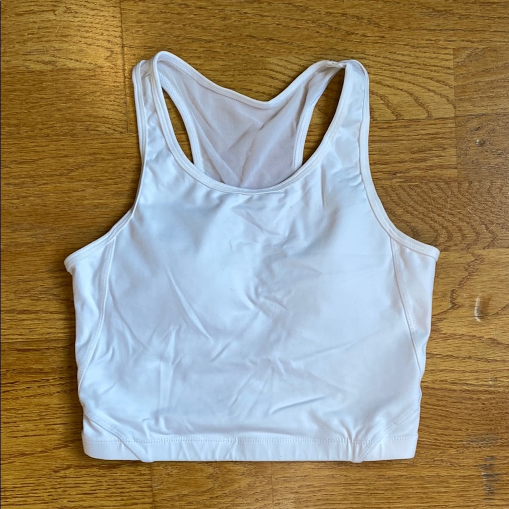 Born Primitive Women's White Sports Bra Size Small